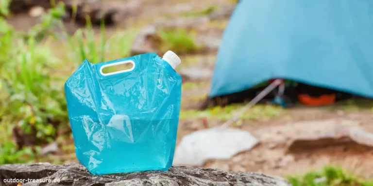 Überlebenswichtige Wasserspeicherung: Wasserkanister im Survival-Einsatz